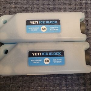 Yeti Ice Block in Blue and White